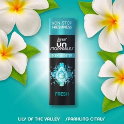 Lenor Unstoppables Scent Fresh perełki zapachowe do płukania 176g